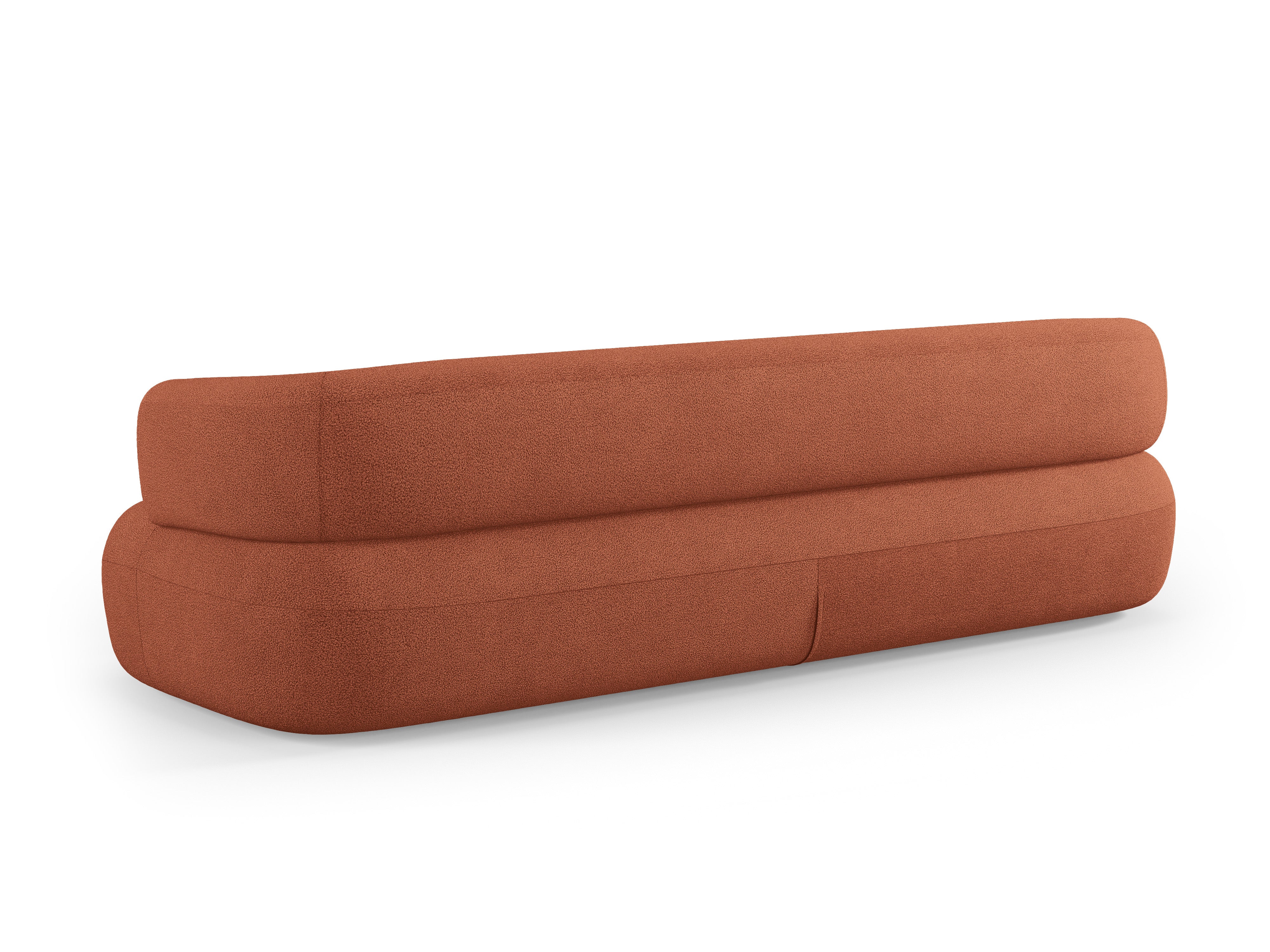 Sofa 3,5-zits ALDRIN baksteen boucle