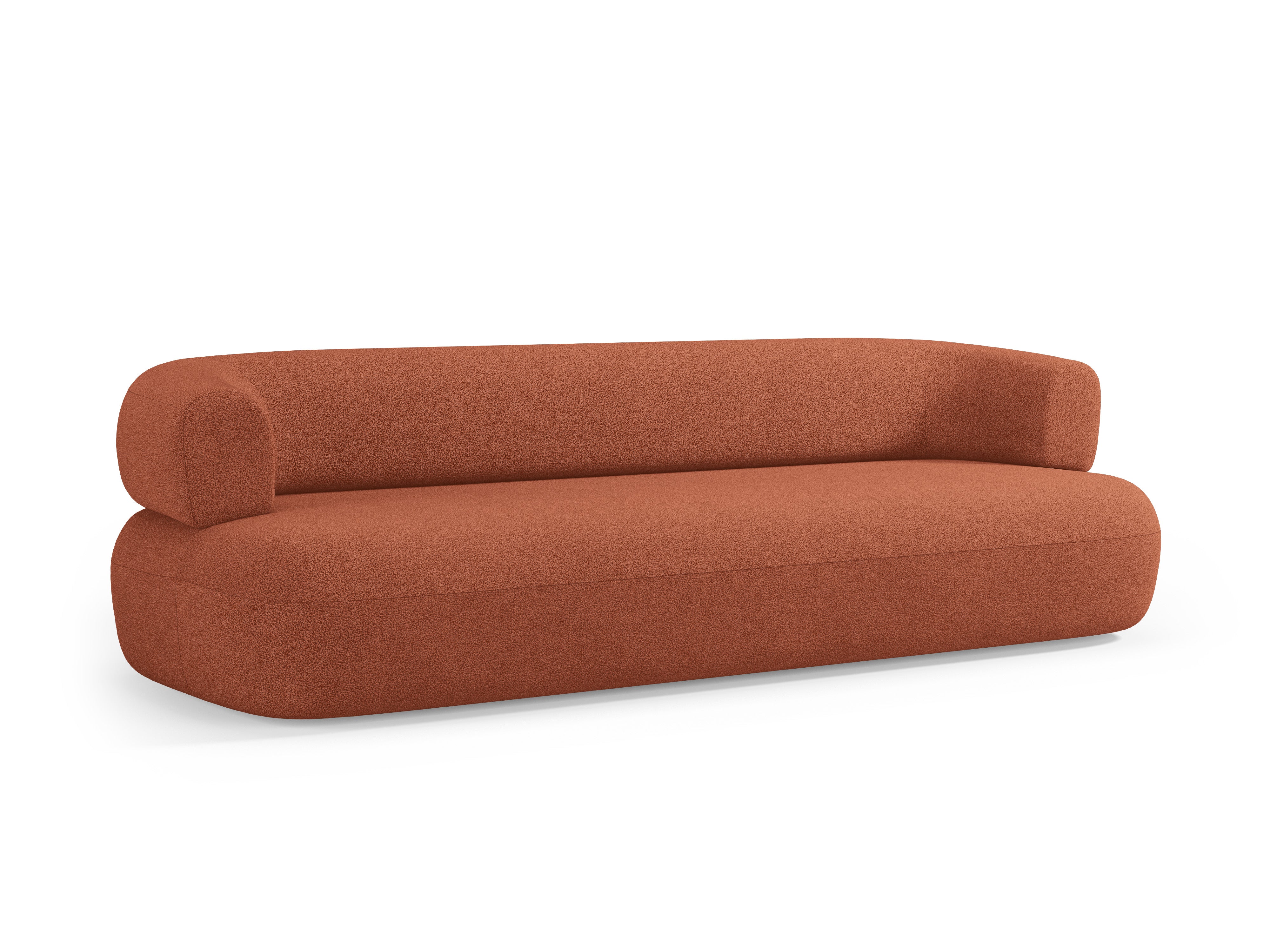 Sofa 3,5-zits ALDRIN baksteen boucle