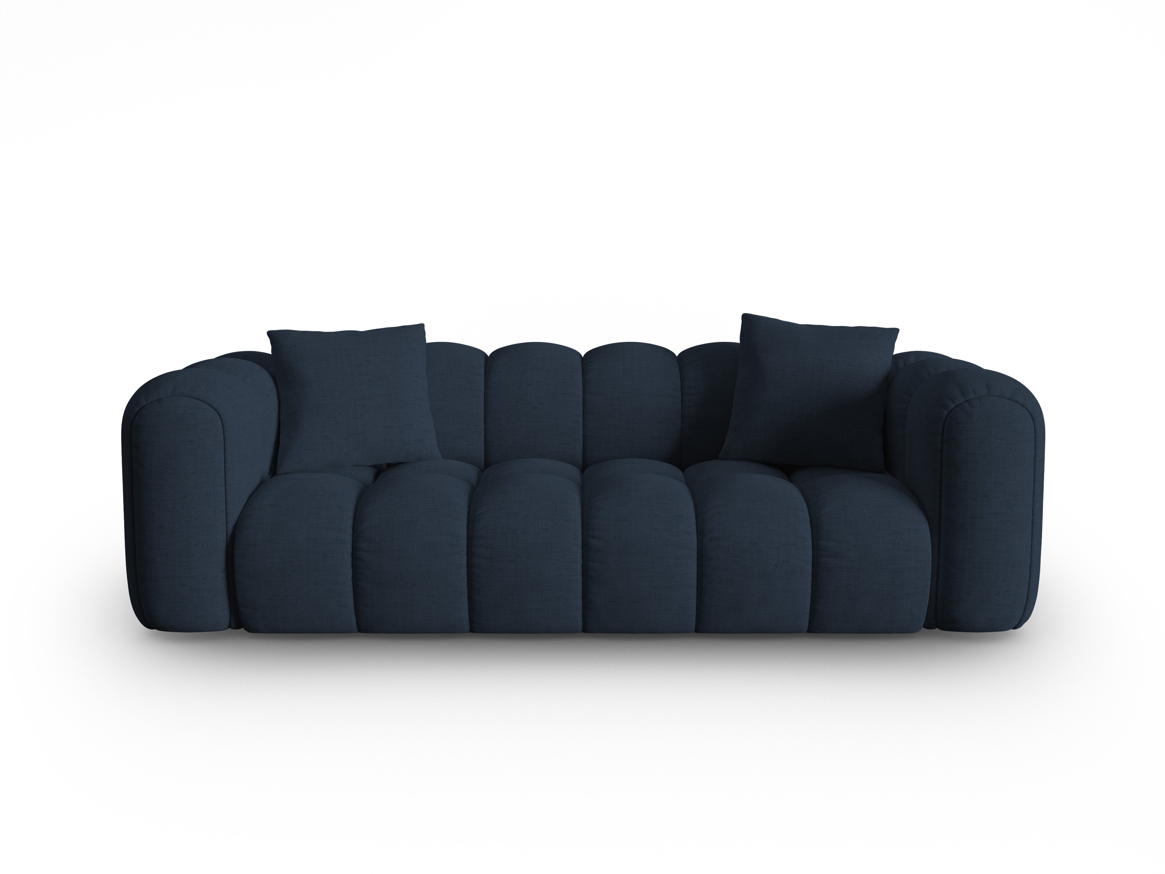 Sofa 4-Sitzer ASTRO königsblau Chenille