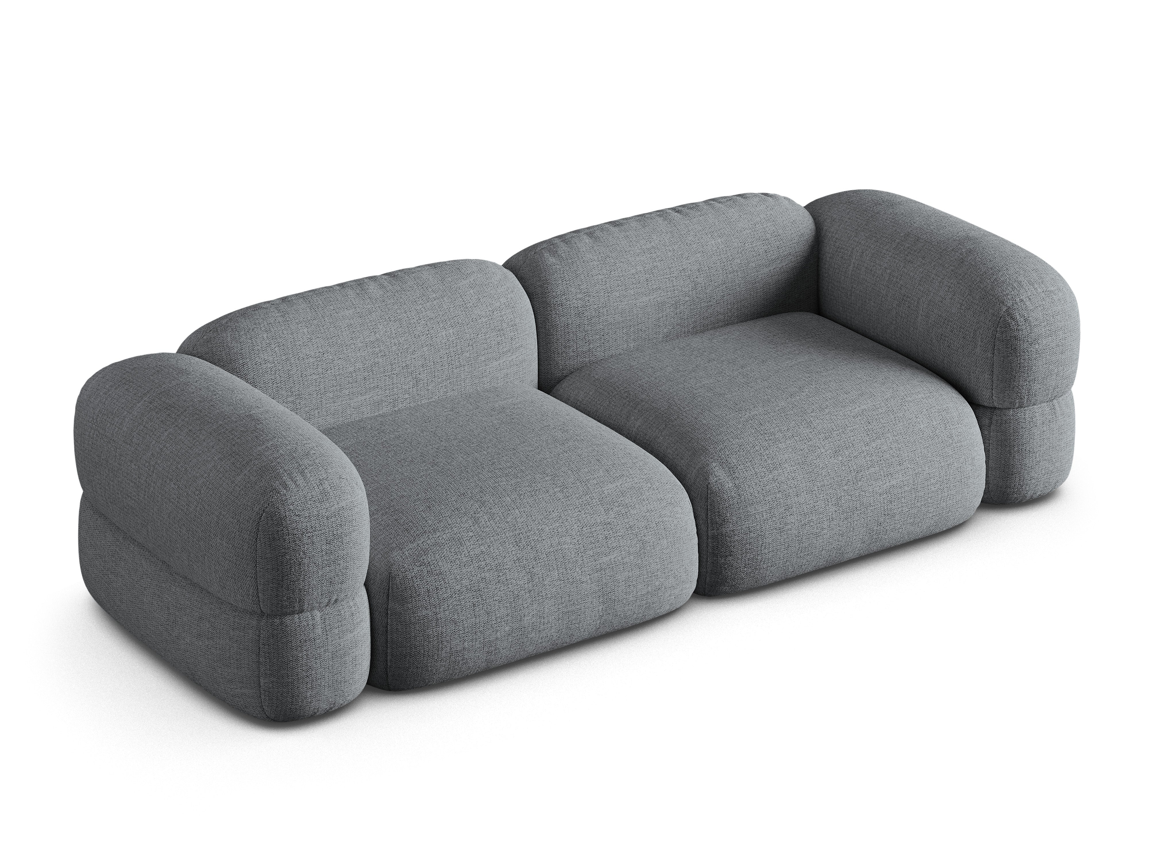 Sofa 4-persoons ROGER grijs chenille