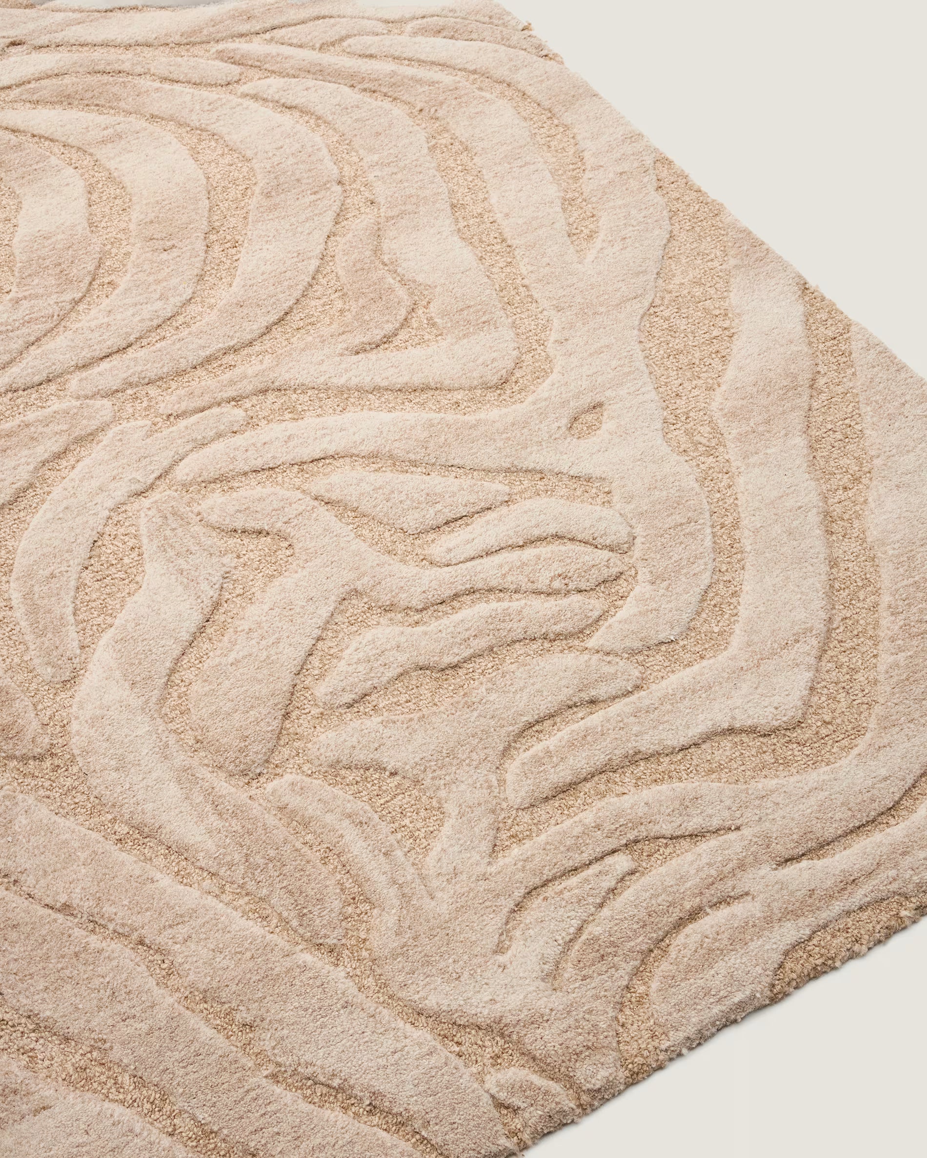 Jacquardteppich TRIBET beige