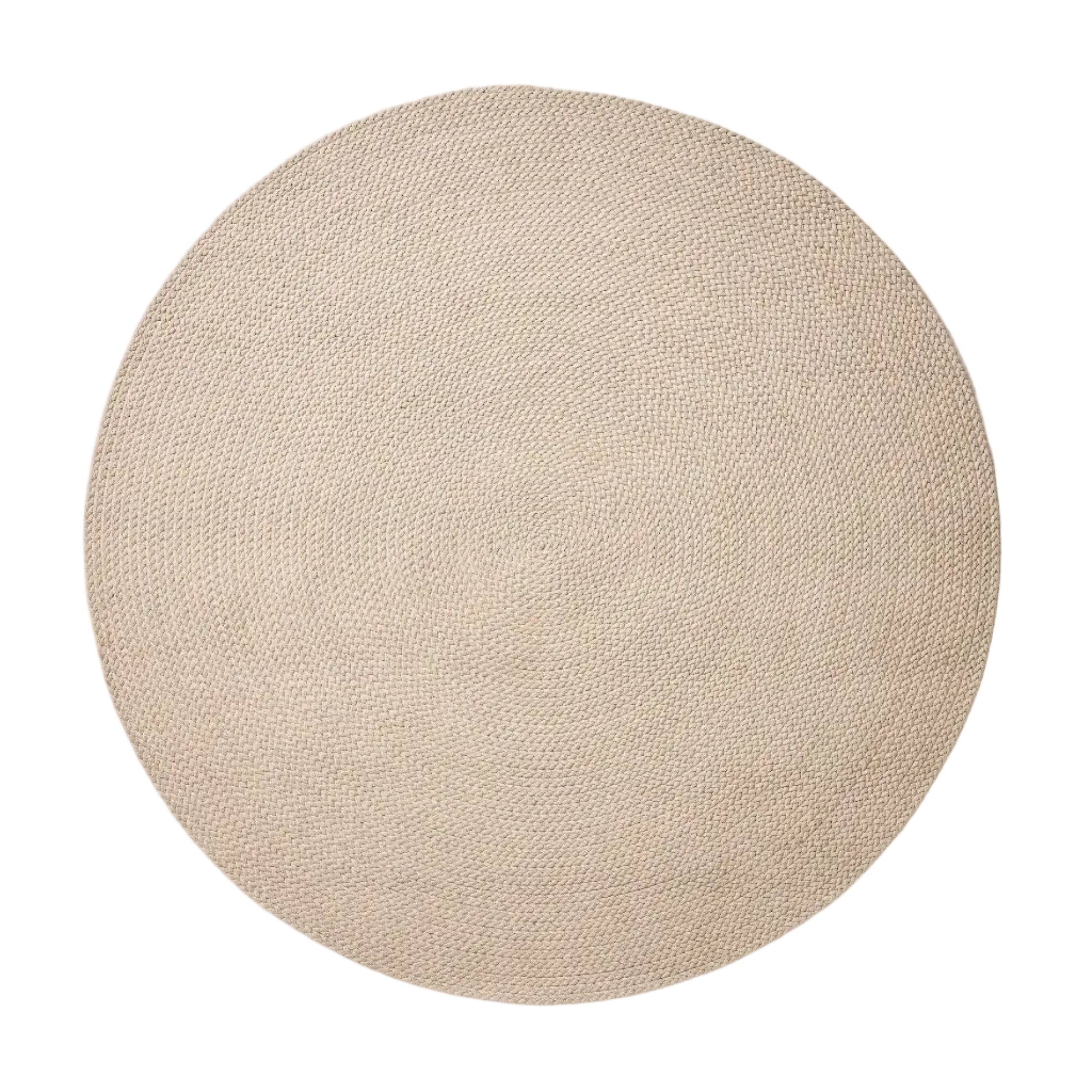 Ronde buitenkleed DESPAS beige