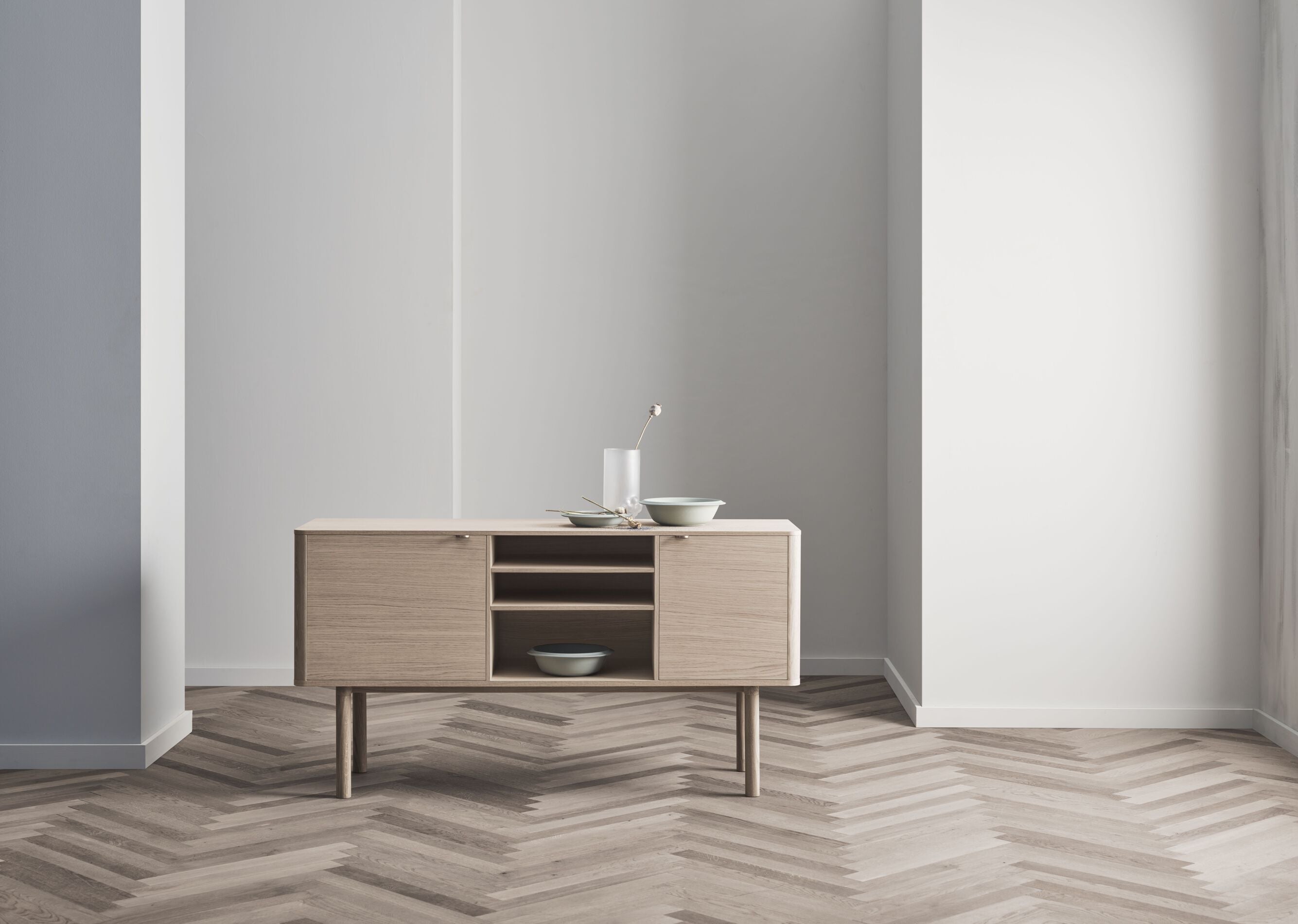 Kredens YACHT drewno dębowe