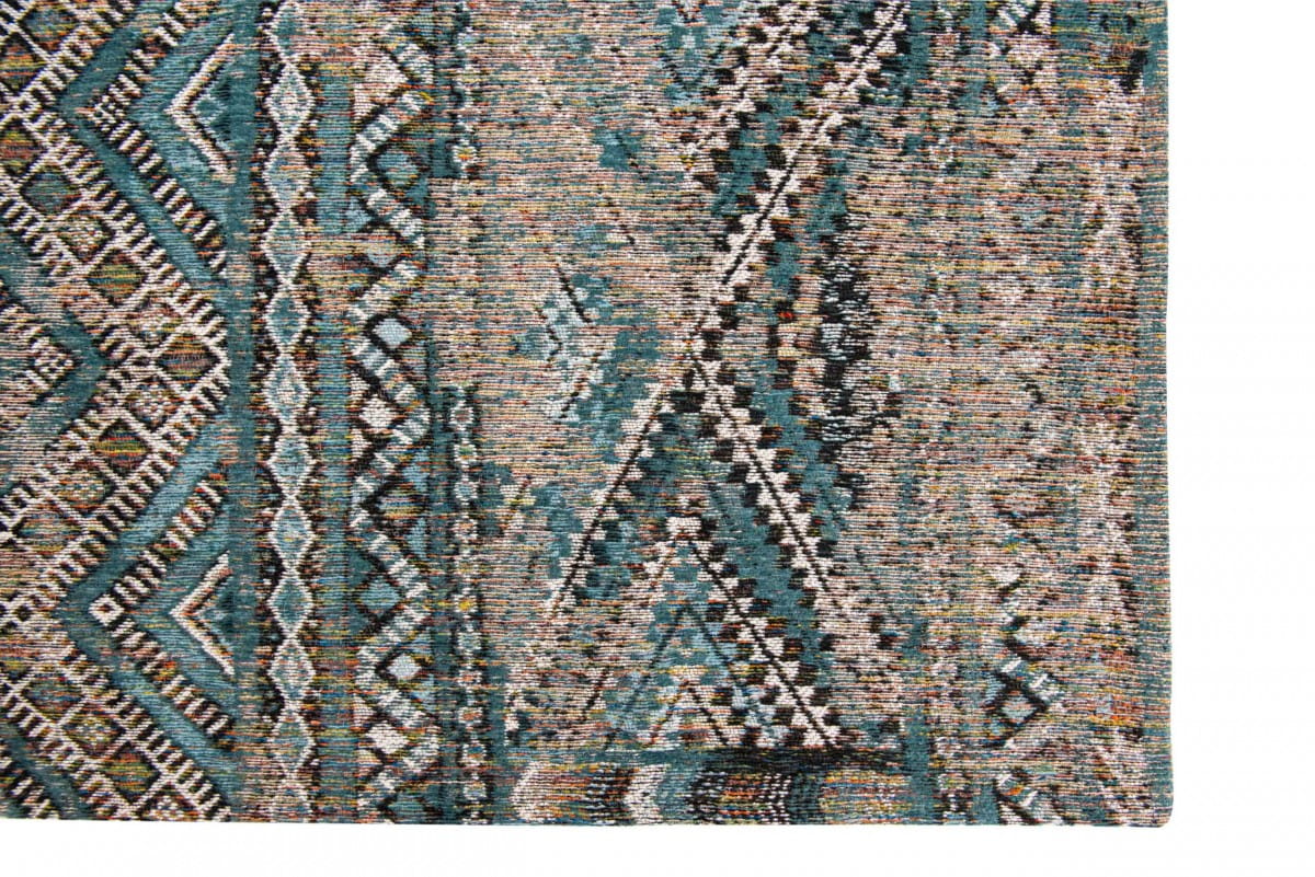 Dywan KILIM ZEMMURI BLUE błękitny, marka Louis de Poortere