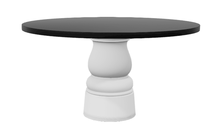 Ronde tafel CONTAINER met basis New Antiques