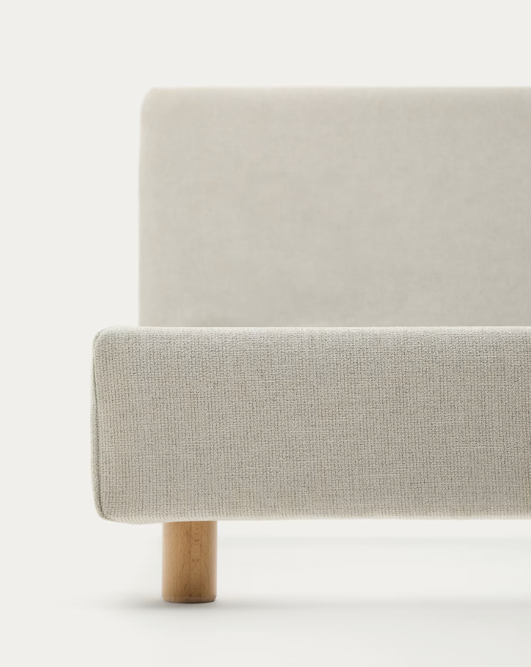 Łóżko VALMA perłowy