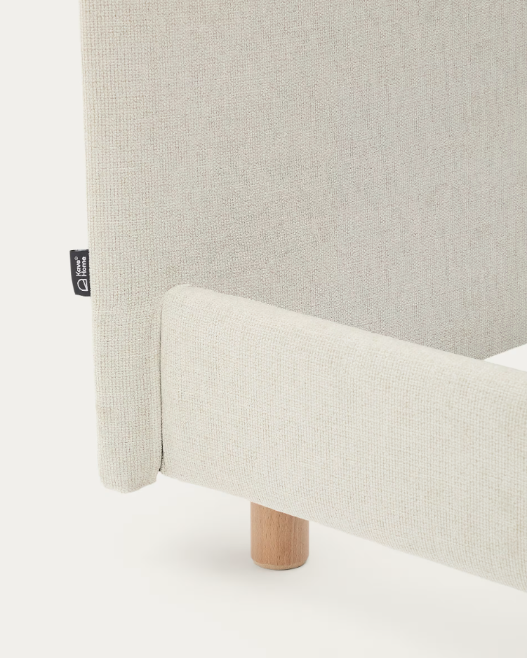 Łóżko VALMA perłowy