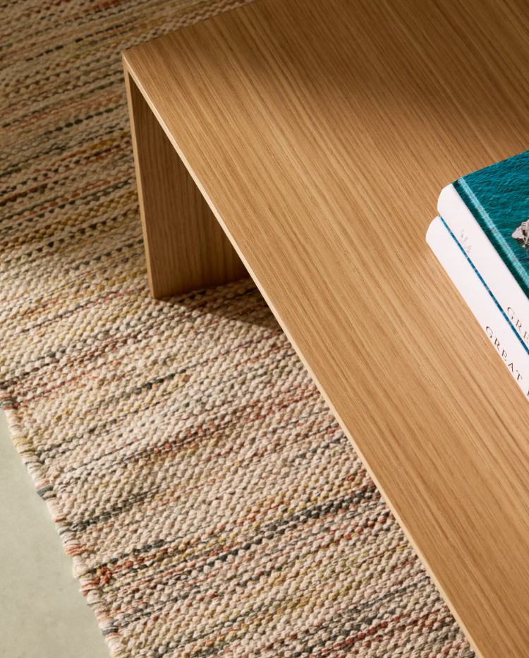 Eikenhouten LITTO salontafel