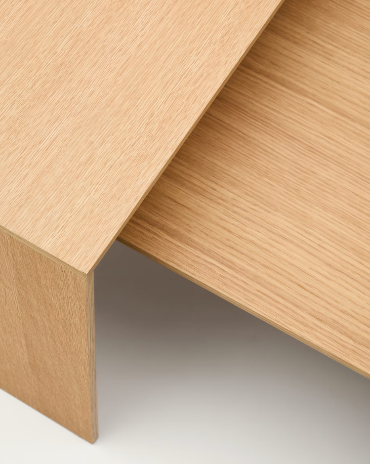 Eikenhouten LITTO salontafel