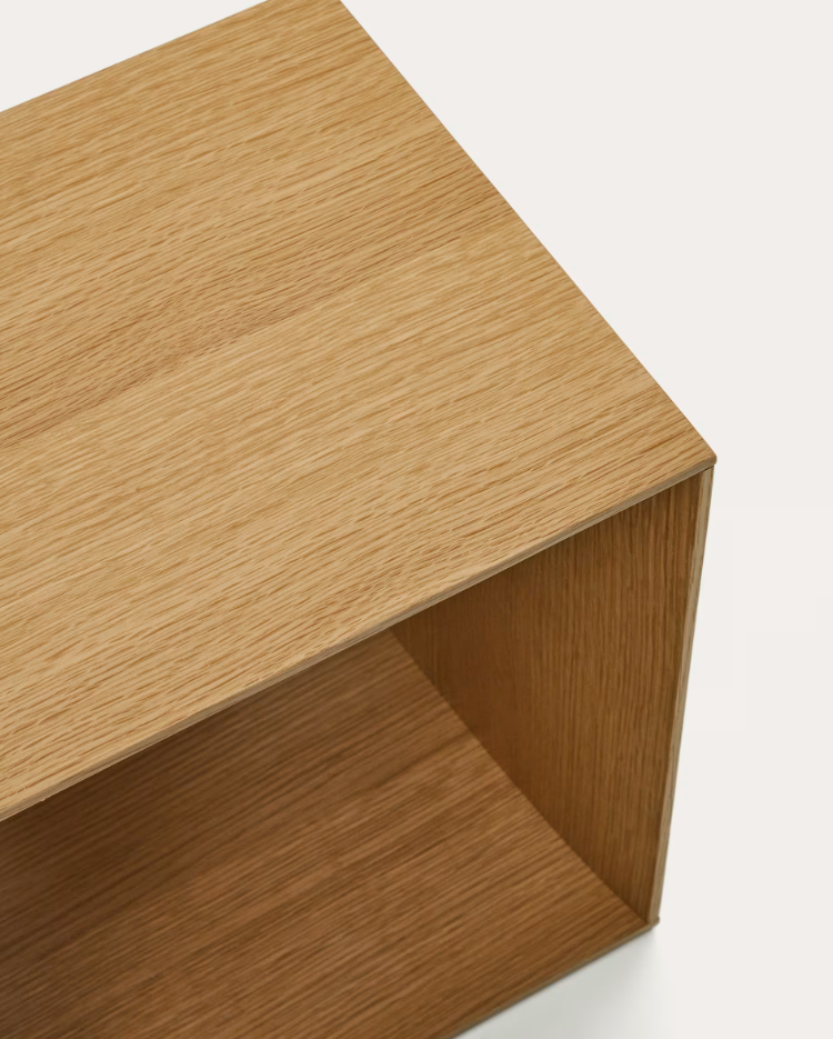 Litto Eichenfurnier -Regalmodul