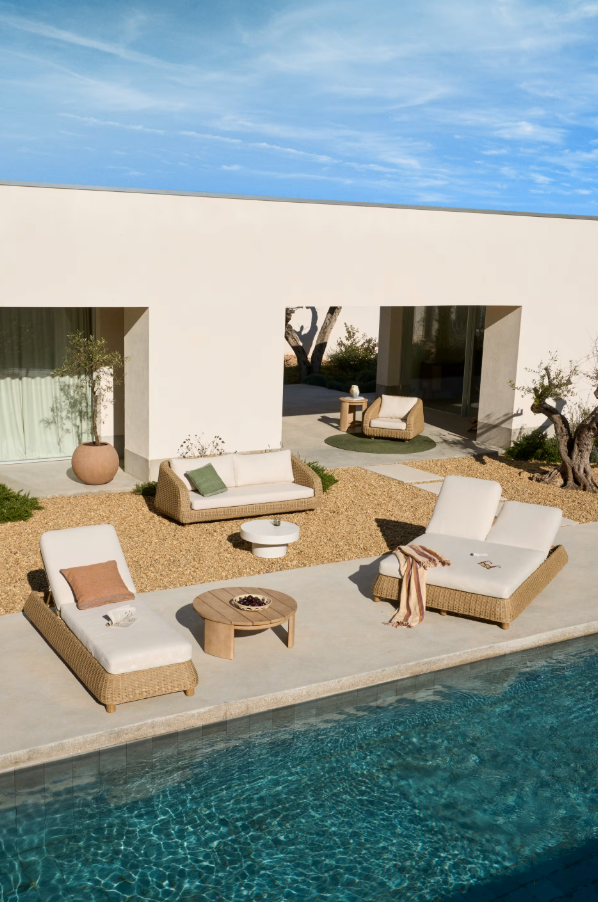 Synthetischer Rattan -Merner