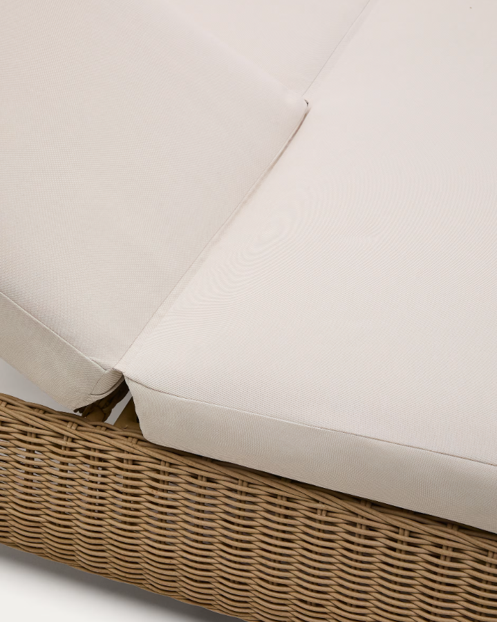 Doppelter Deckhaar -synthetischer Rattan