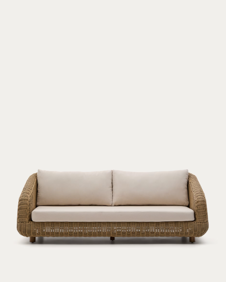 External sofa Merry synthetic rattan