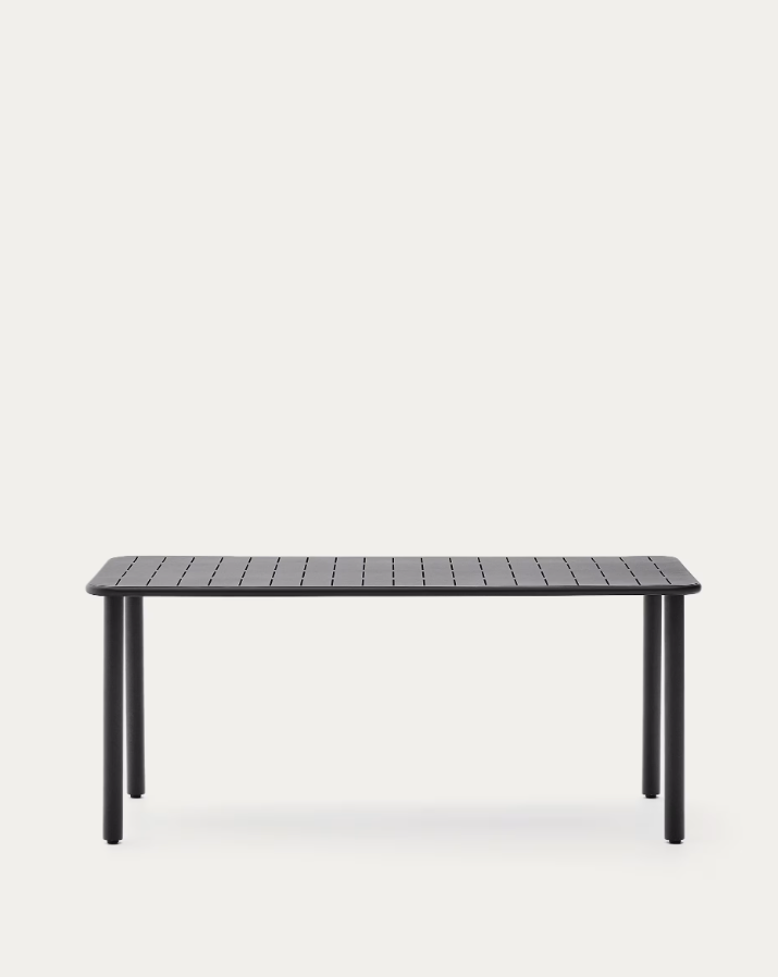 BRAI Graphite Steel Garden Table