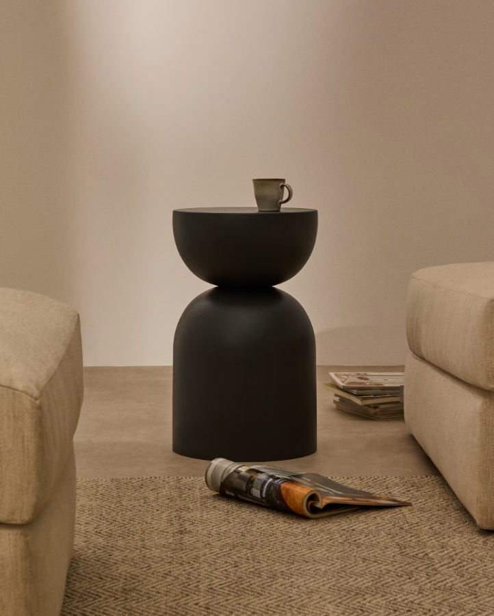 Zijtafel RACHELL matgrijs