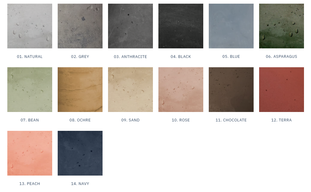 JUBI Aluminum Reading Floor Lamp with Concrete