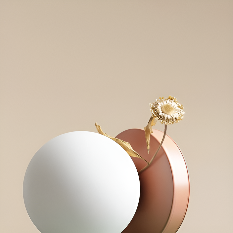 Tischleuchte BALL rosa