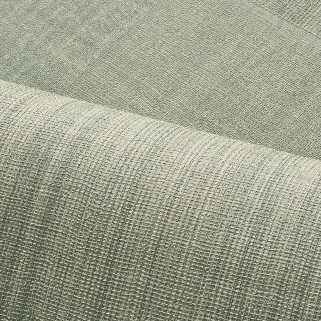 Geometrische patchworkstructuurtapijt dat stof imiteert MESTIZO - CACTUS cactusgroen