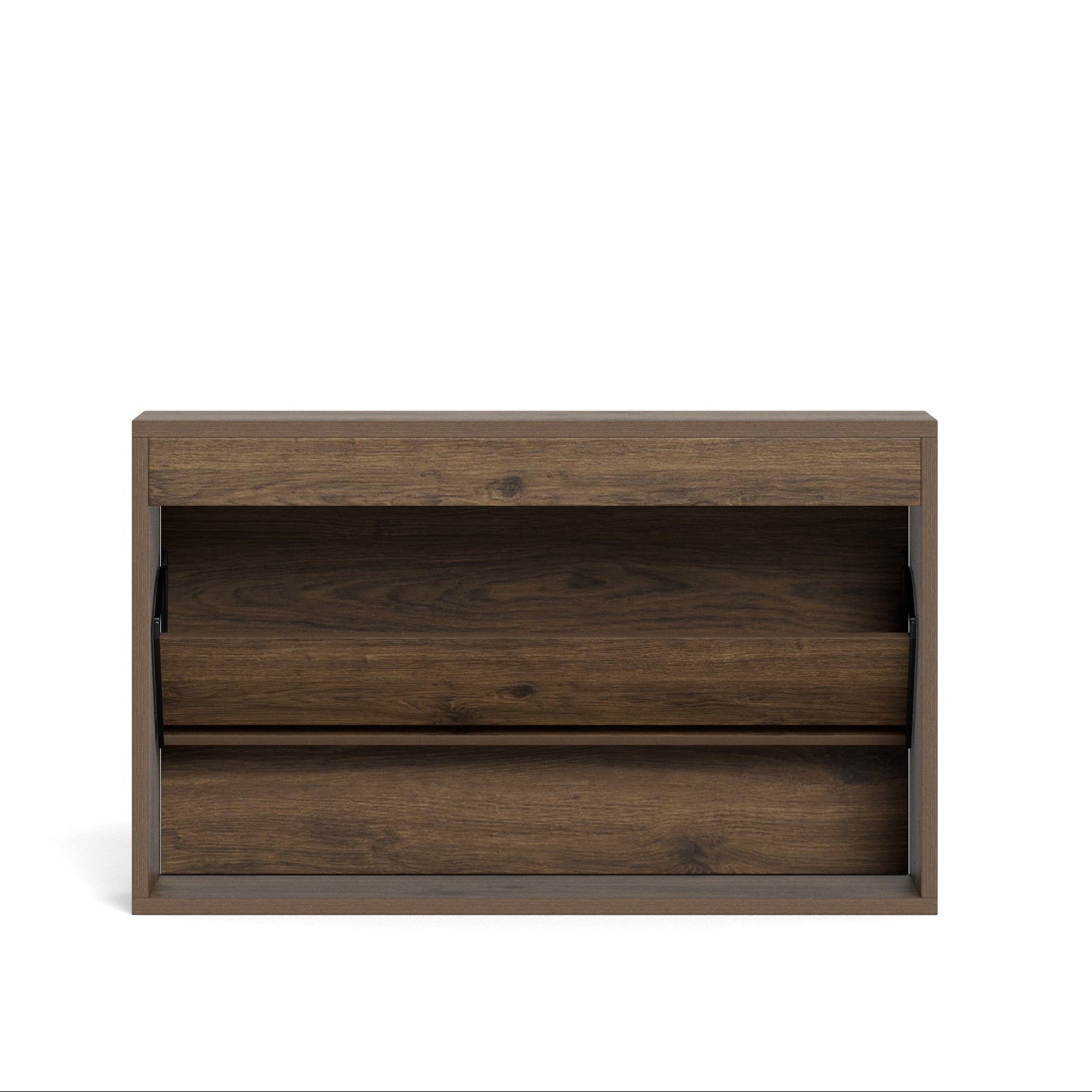 Schoenenkast ALBANY donker eiken melamine
