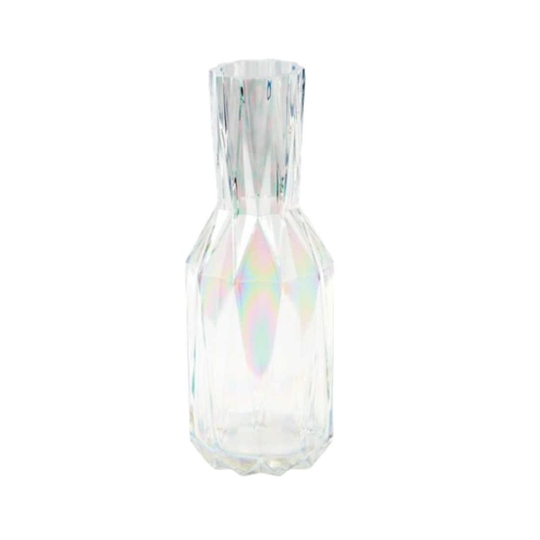 FOLDS GLASS Vase transparent