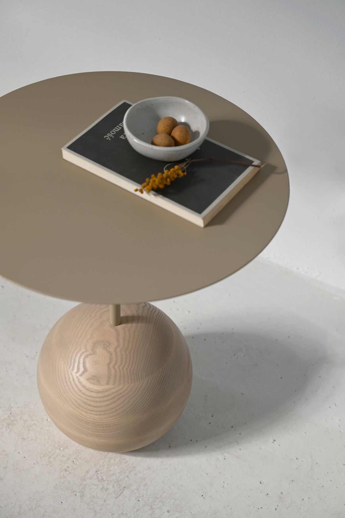 Koffietafel AN SU hout en staal