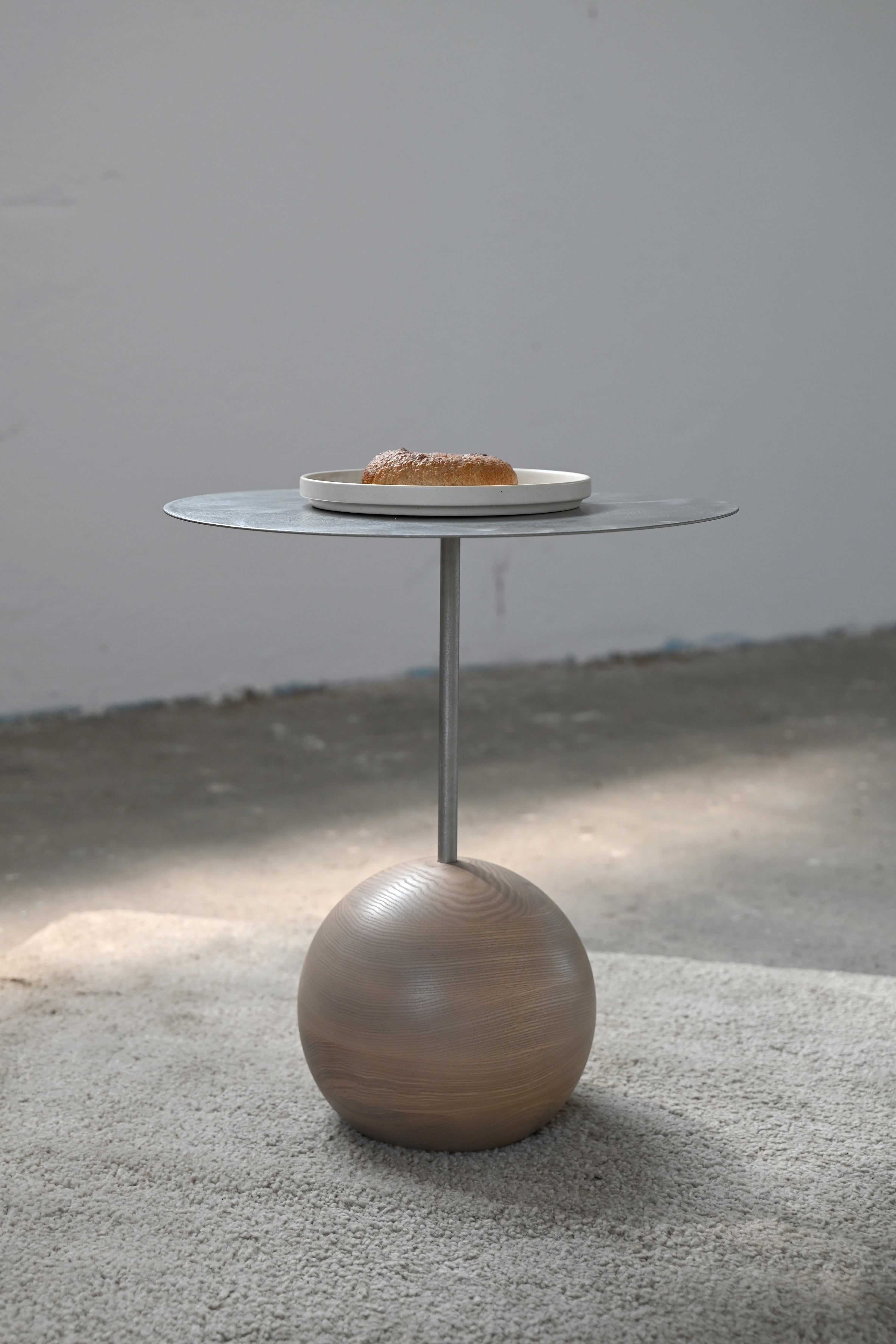 Koffietafel AN SU hout en staal
