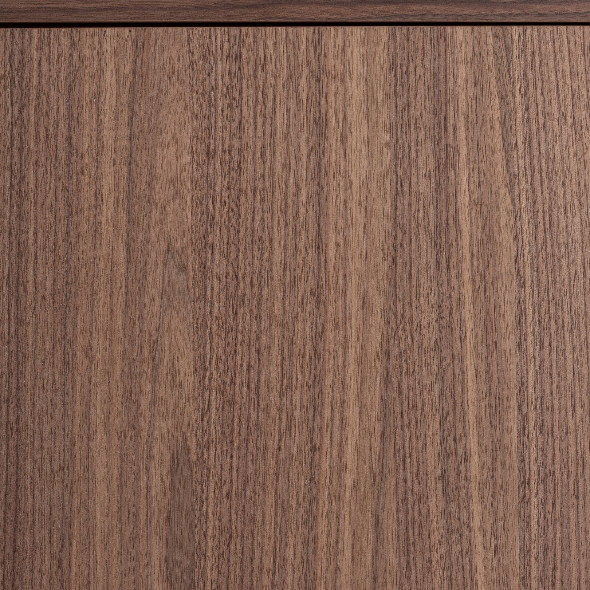 Komoda KEXBY fornir orzechowy do salonu – styl nowoczesny
