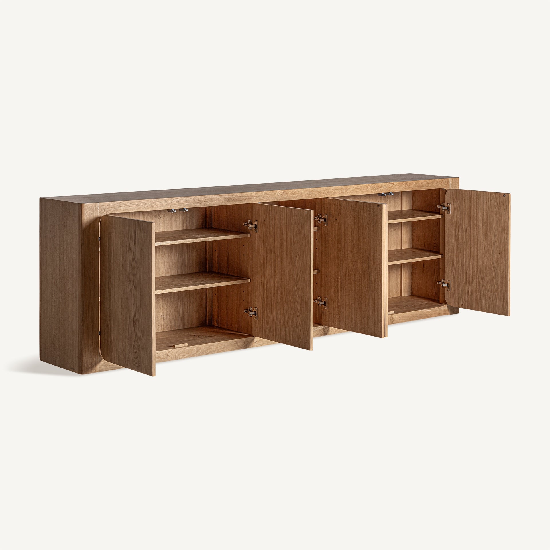 Komoda ZELZATE drewno dębowe – styl art déco