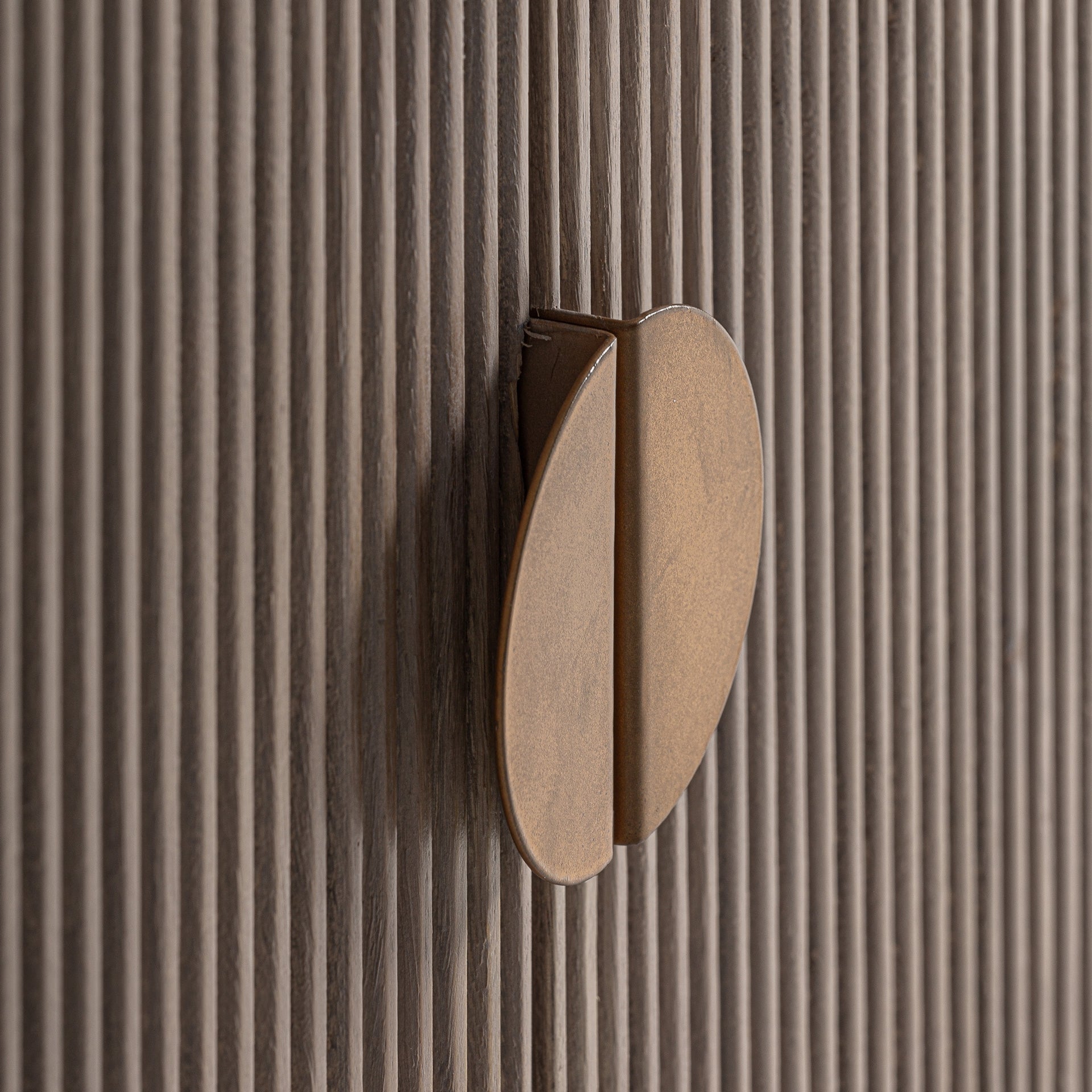 Kommode ZERF mango hout met marmeren blad