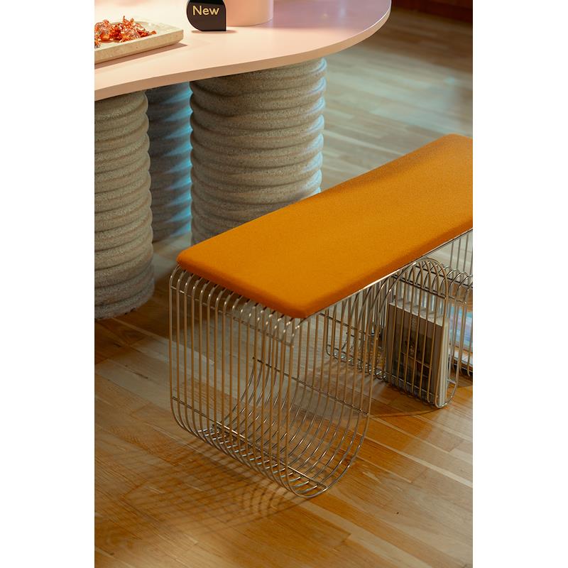 Zitkussen CURVA bruin bouclé