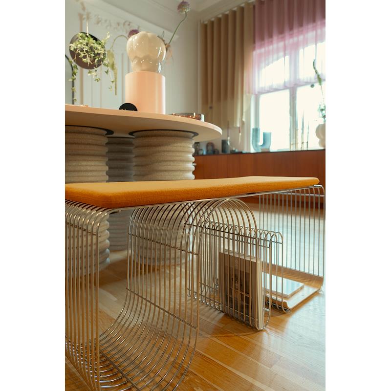 Zitkussen CURVA bruin bouclé