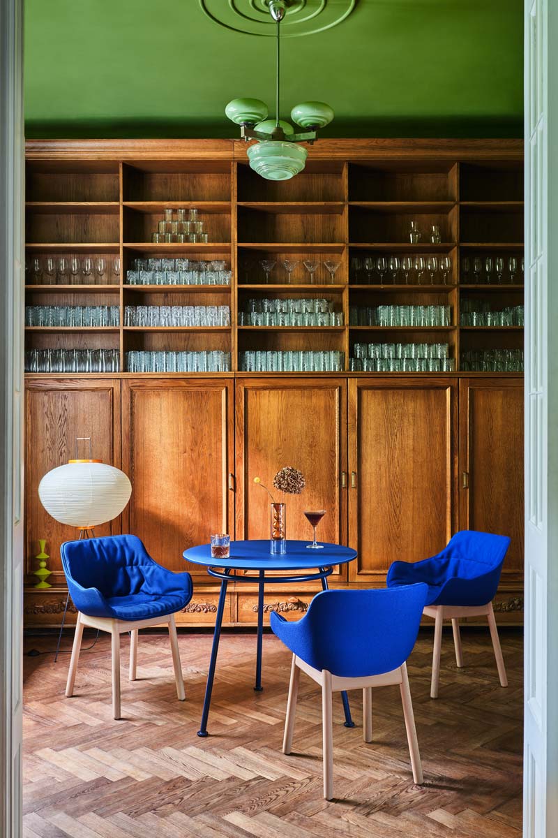 Stoel BALTIC SOFT DUO houten basis