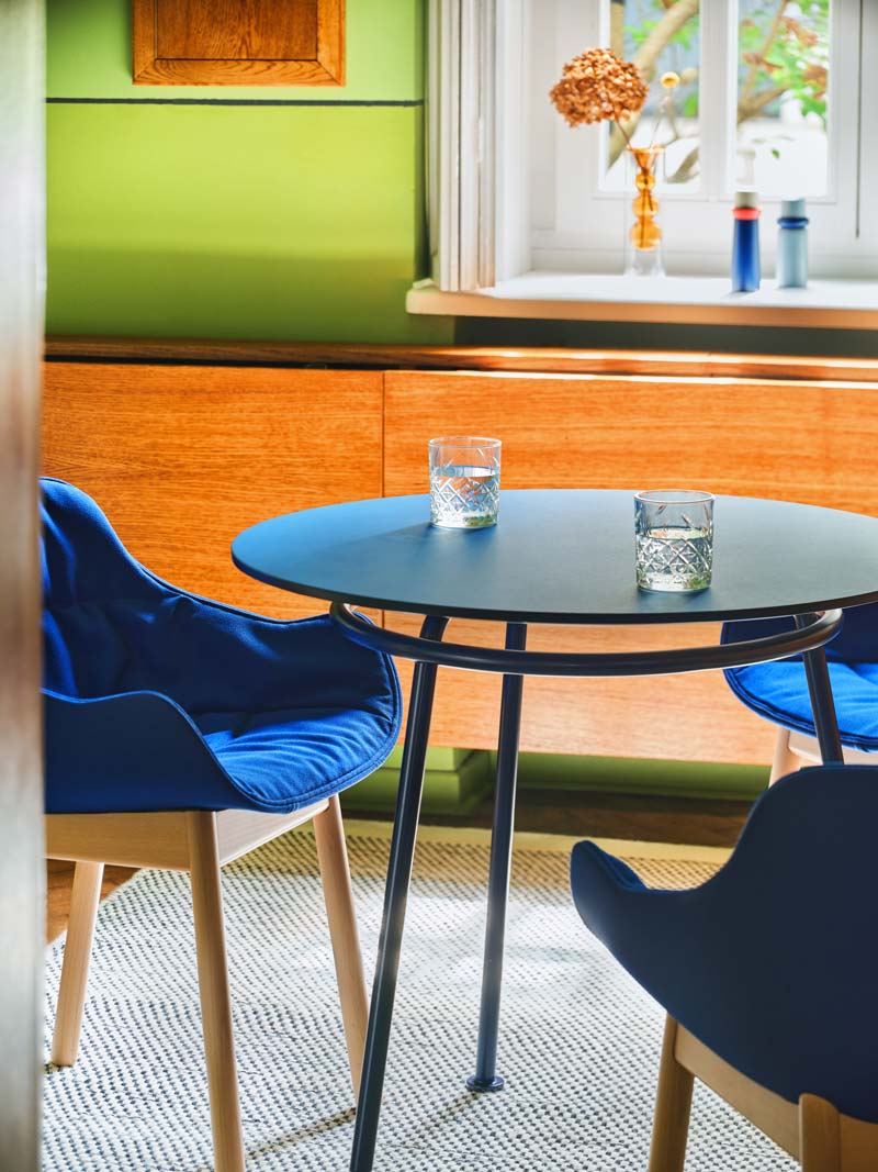 Stoel BALTIC SOFT DUO houten basis