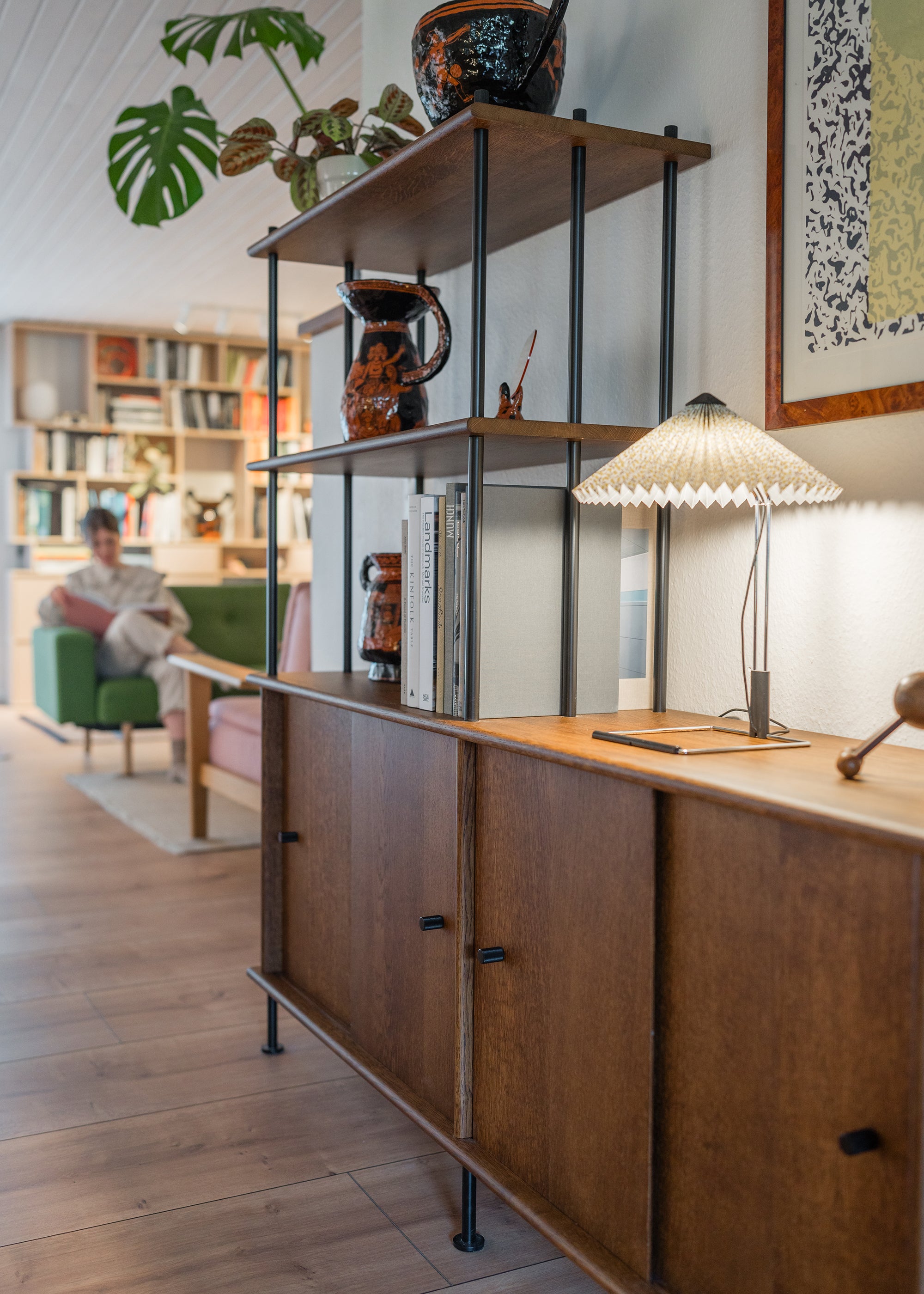 BAVA 160 kast van eikenhout