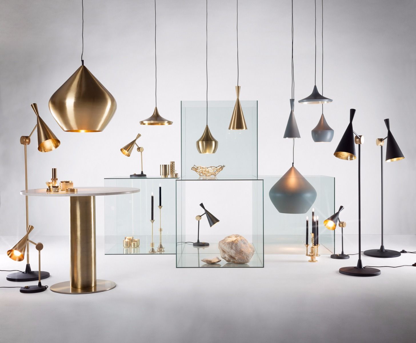 Hanglamp BEAT goud