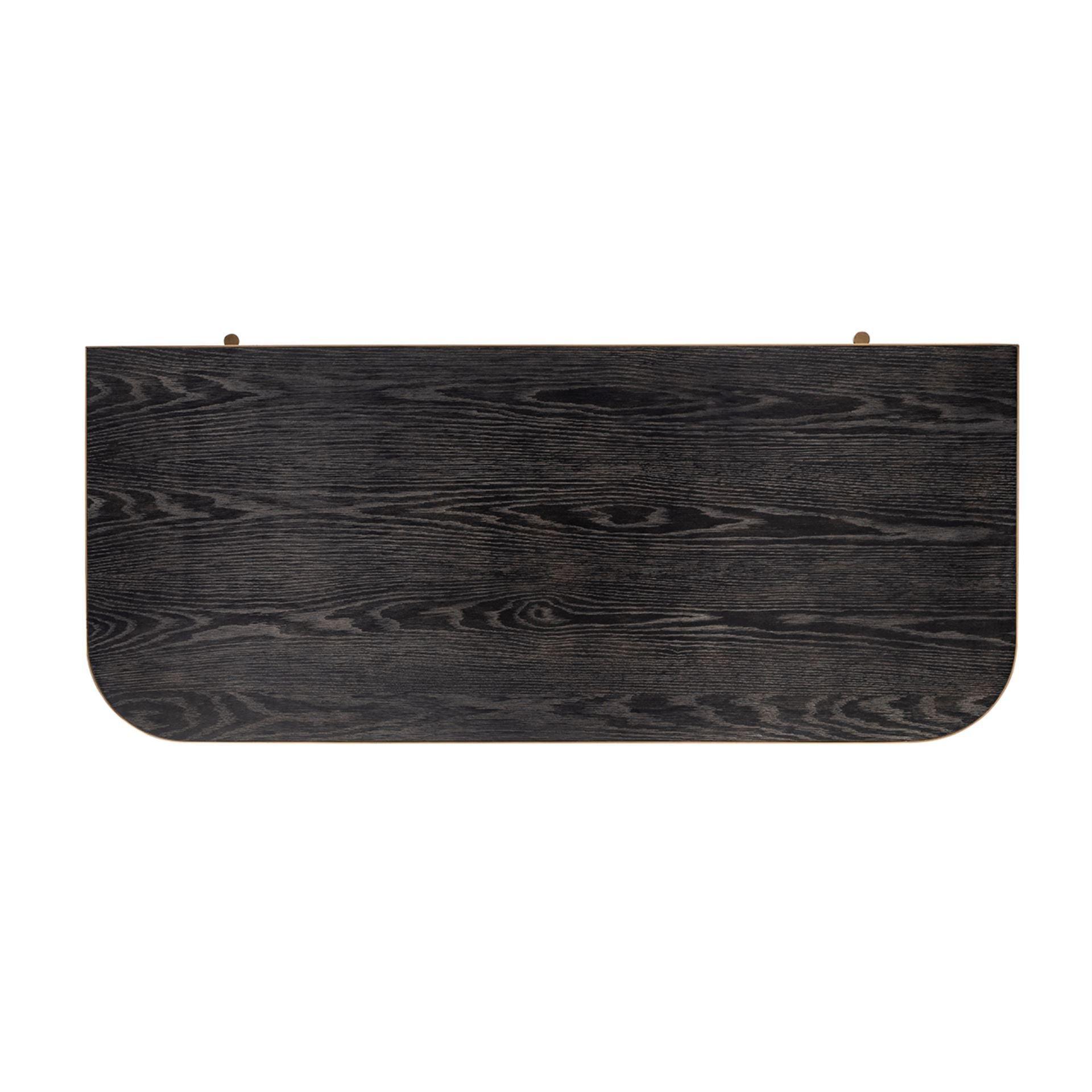 Biurko CLASSIO brązowa ekoskóra Richmond Interiors    Eye on Design