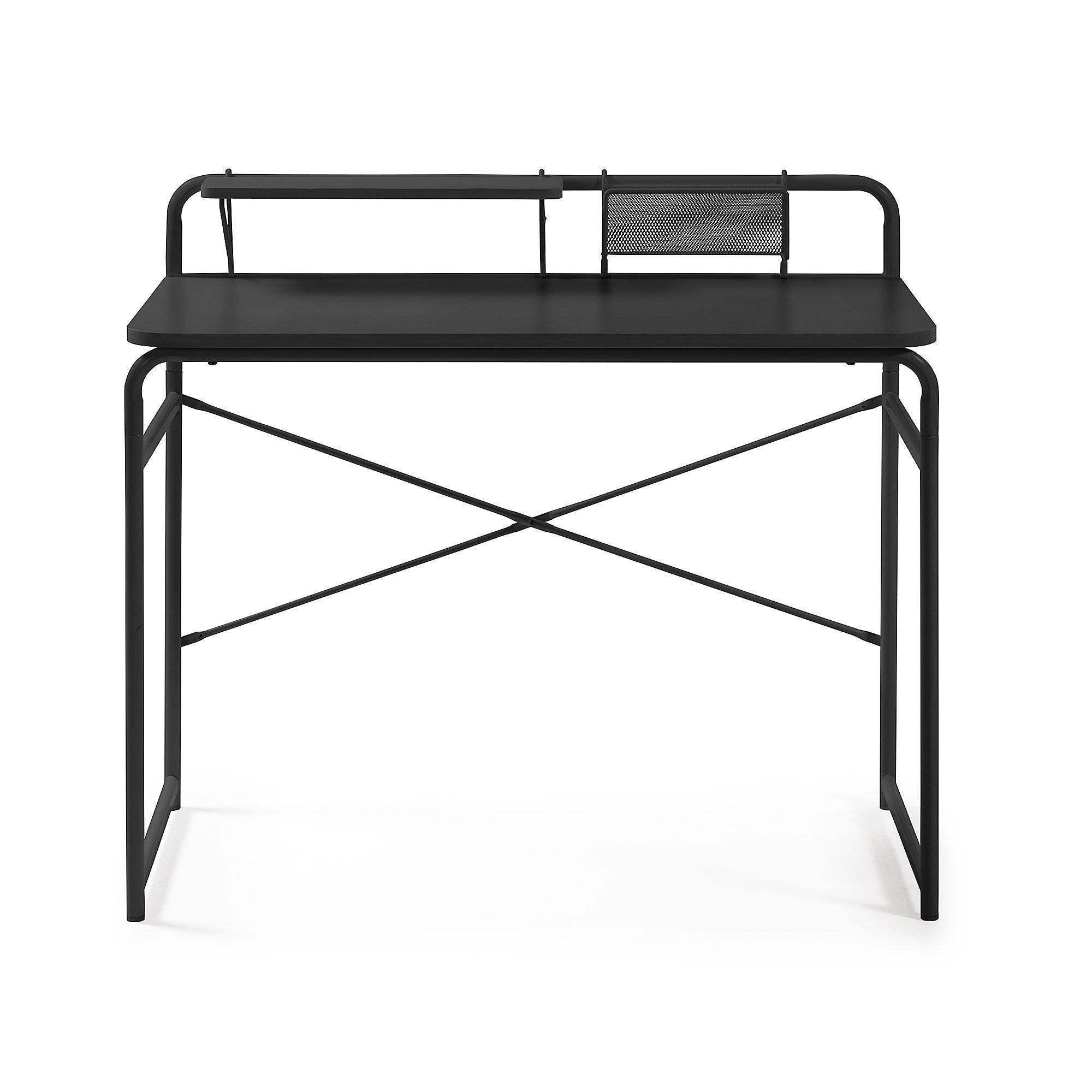 Biurko FOREMAN czarny do gabinetu – Kave Home