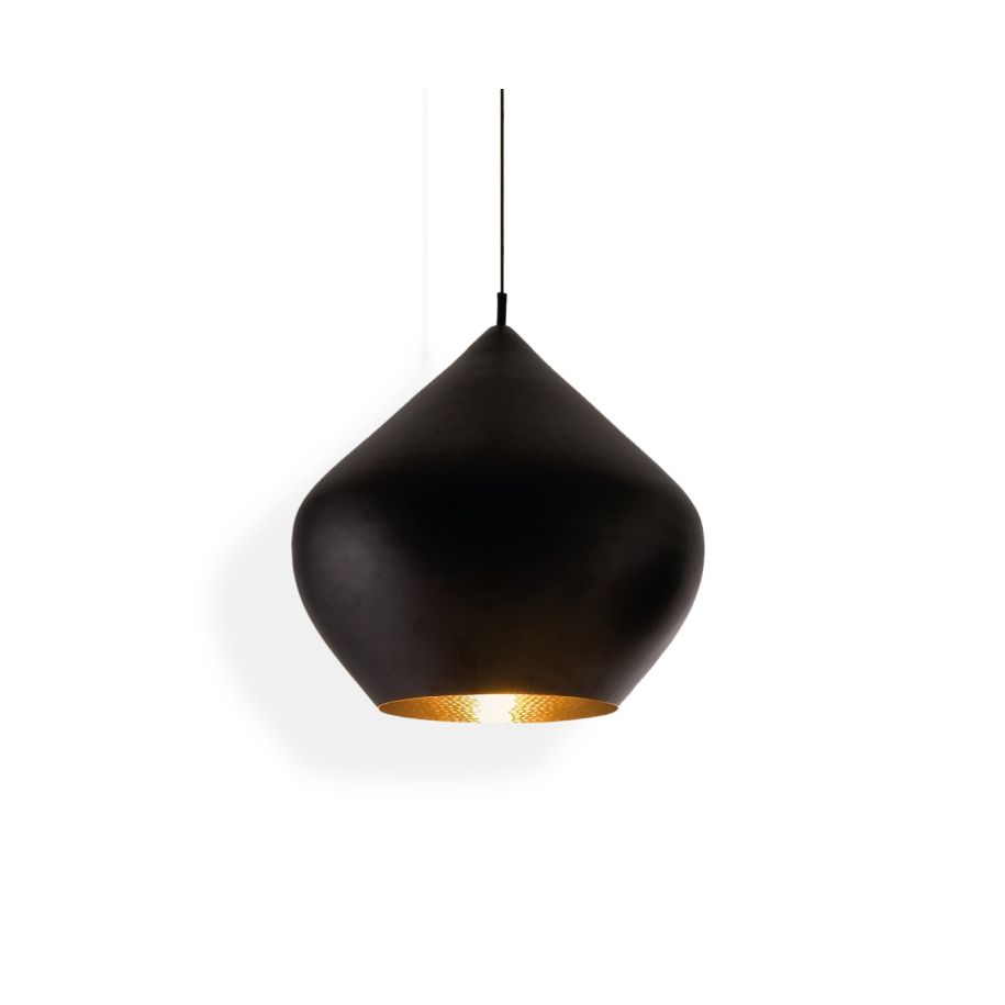 Hanglamp BEAT zwart met koper