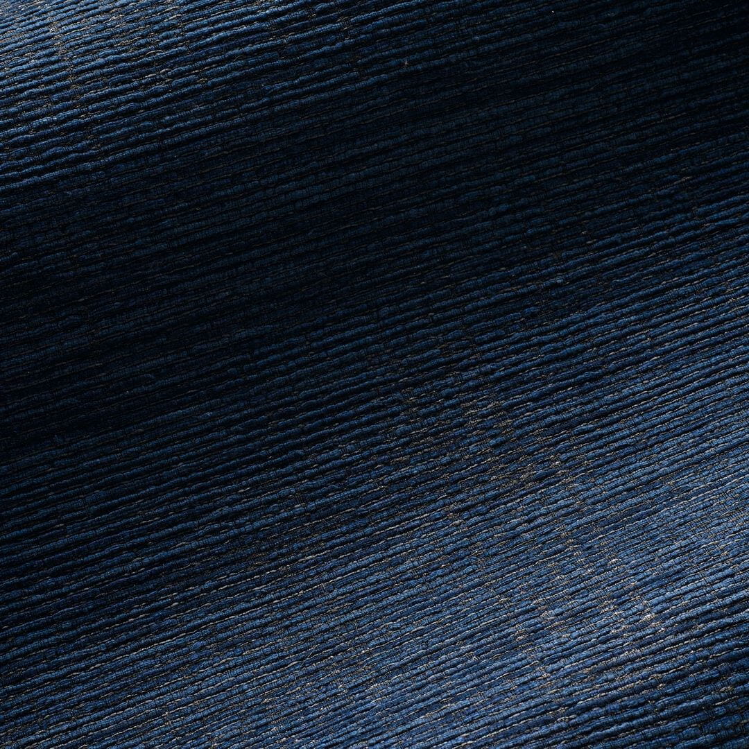 Strukturierte Textiltapete, die Leinwand imitiert ORCADE - MARINE dunkelblau