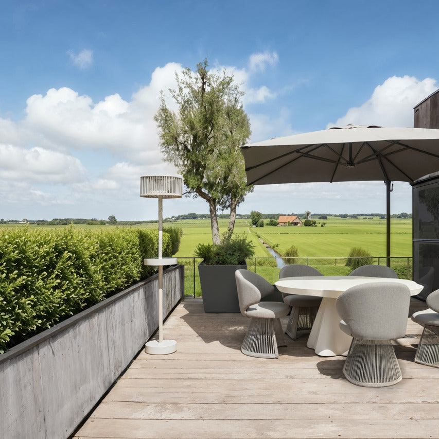 LUNAR Beige Garden Lamp