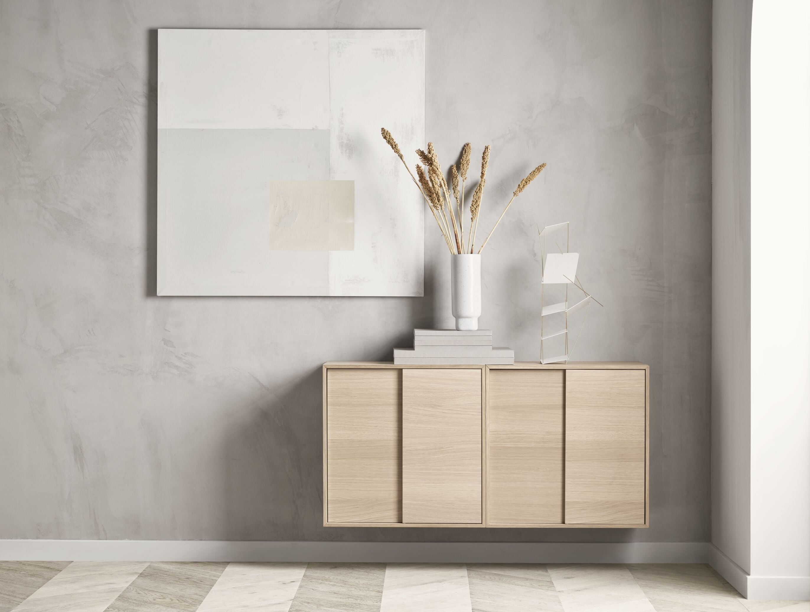 Eiken fineer kast CASE