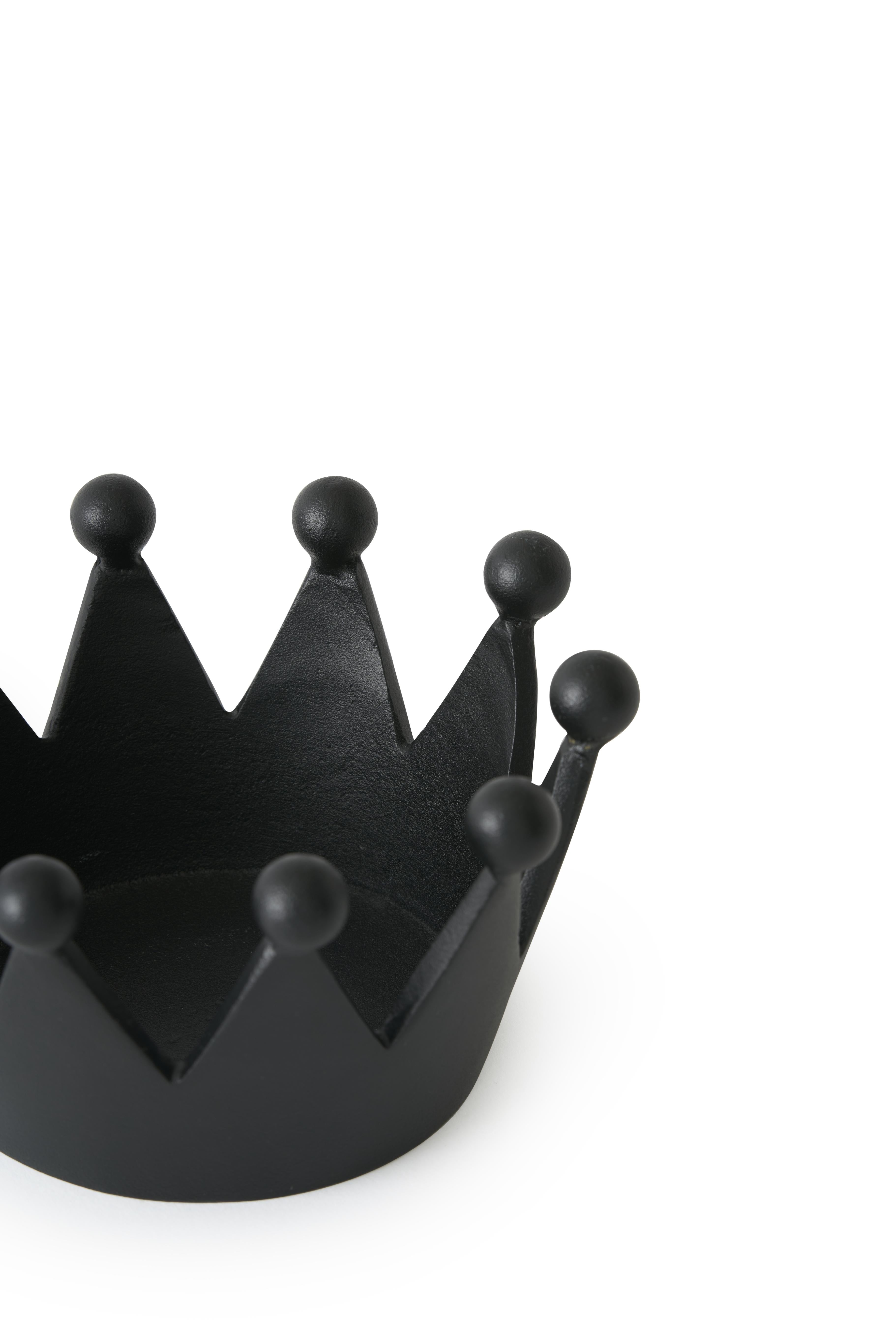 CAST CROWN Decoratie zwart
