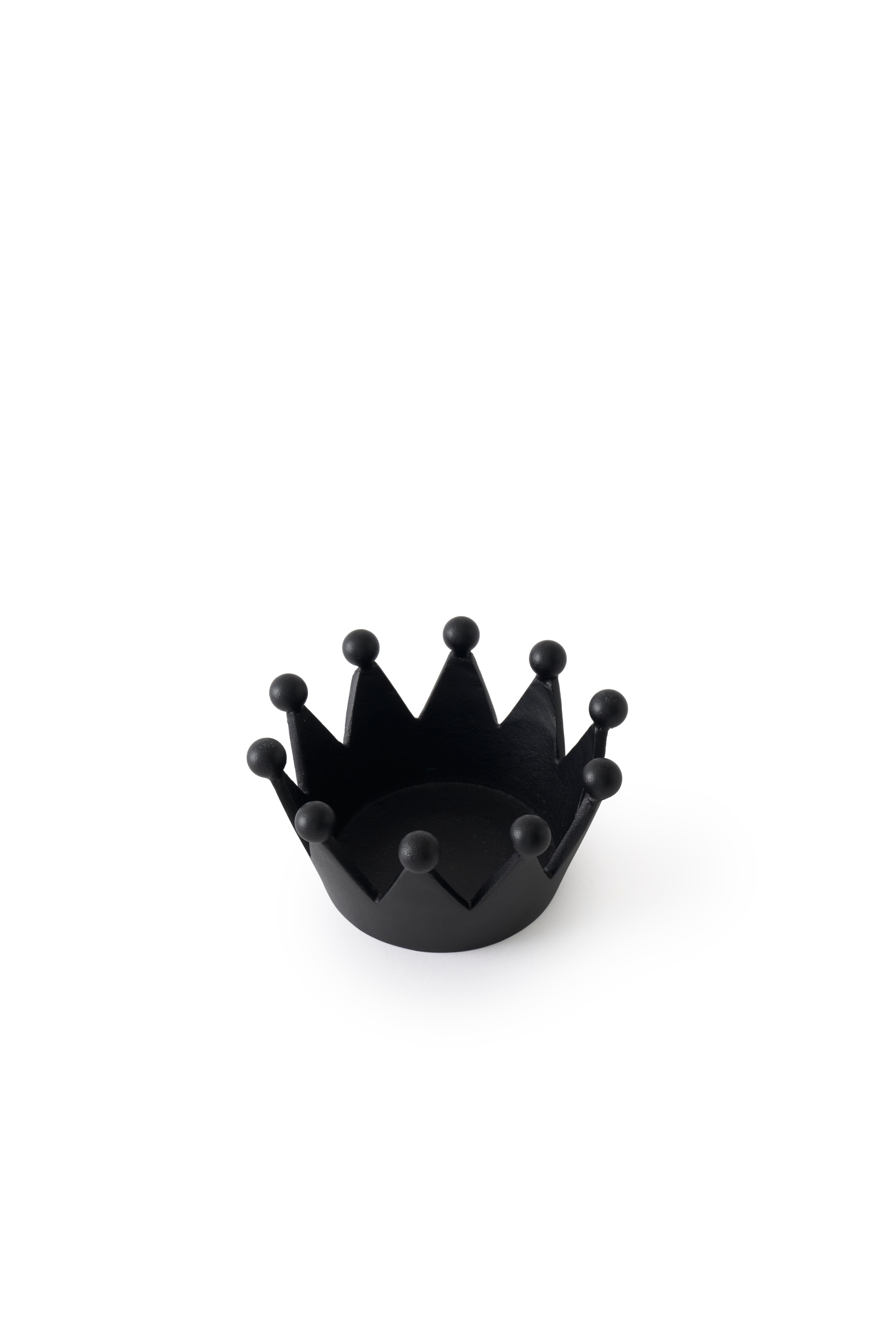 CAST CROWN Decoratie zwart