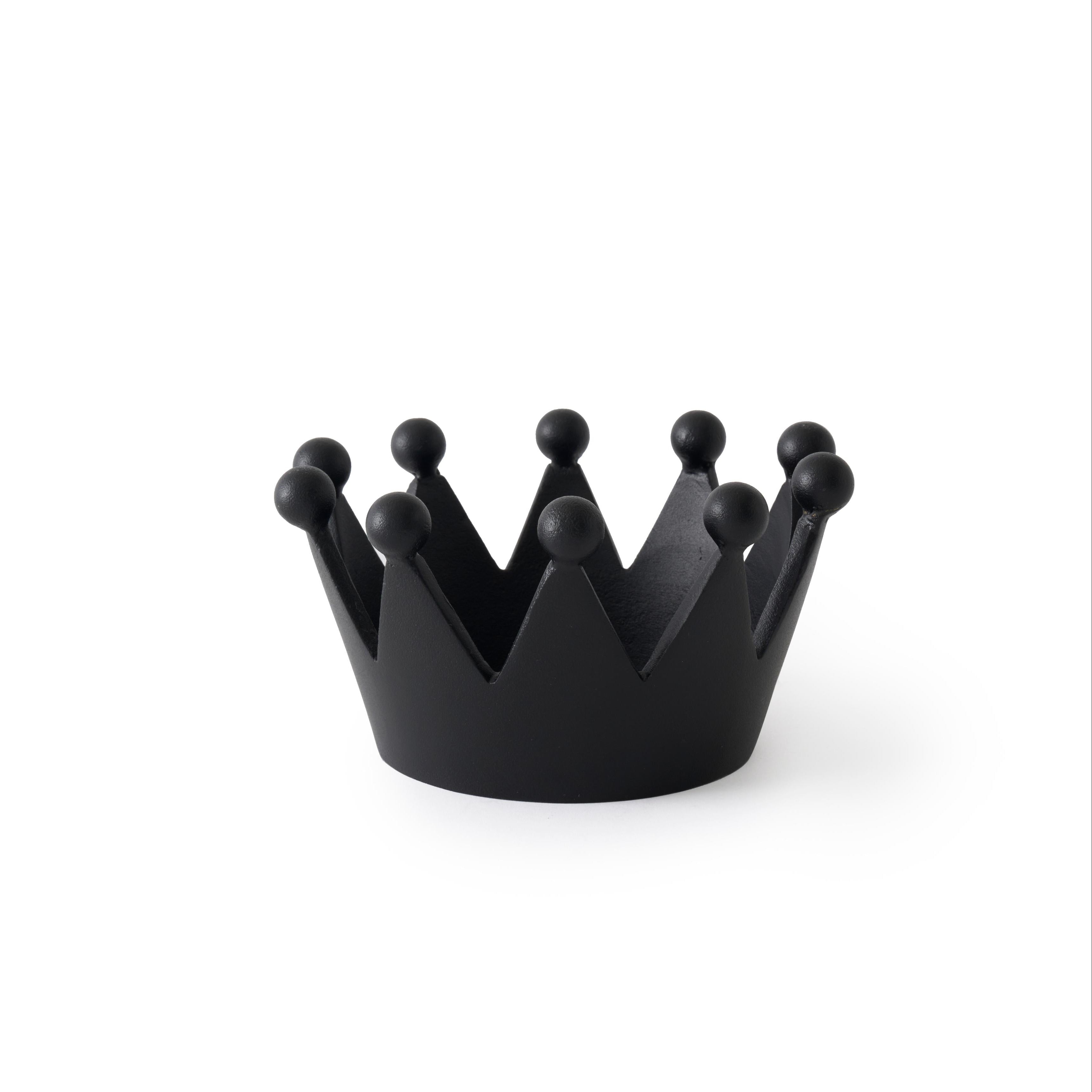 CAST CROWN Decoratie zwart