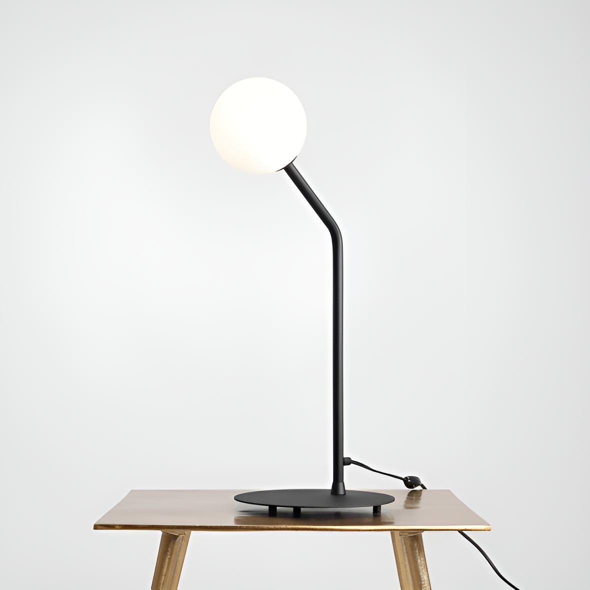 Pure table lamp black