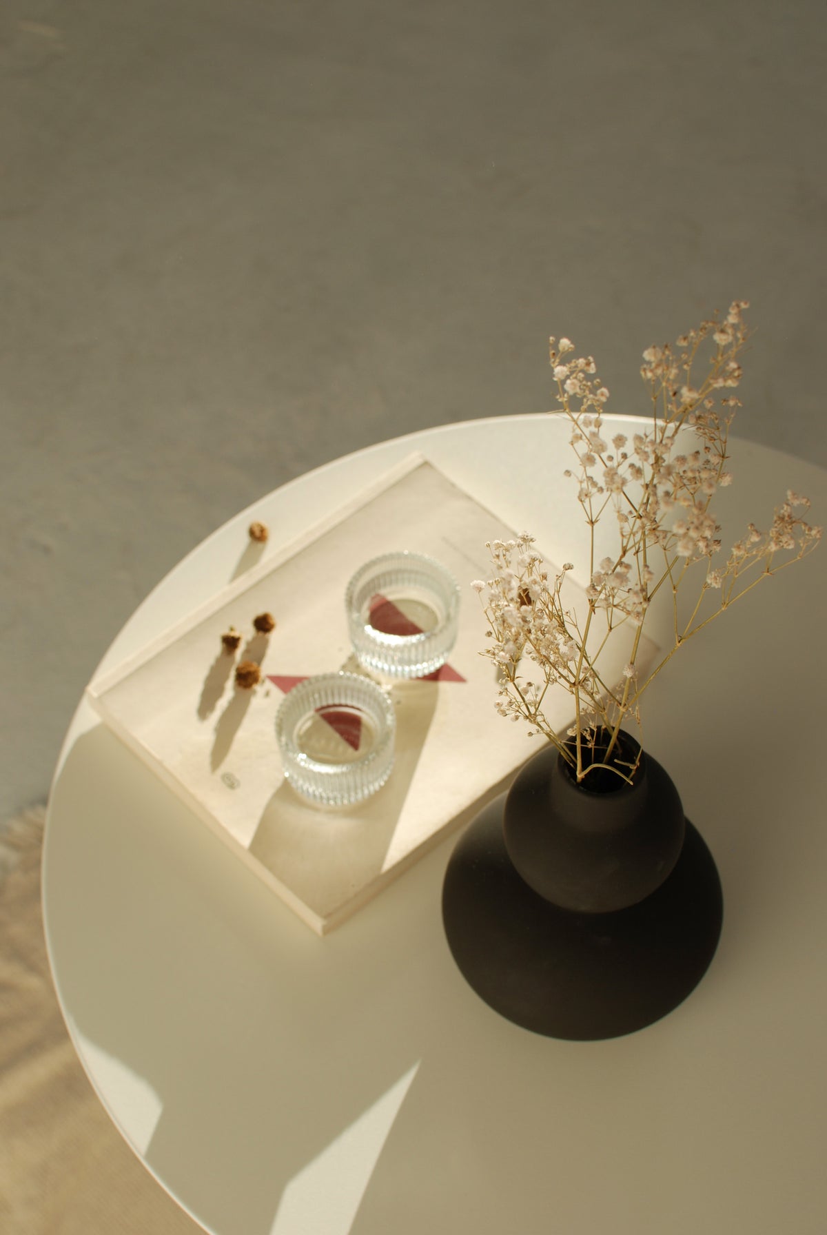 CHERRY stalen salontafel