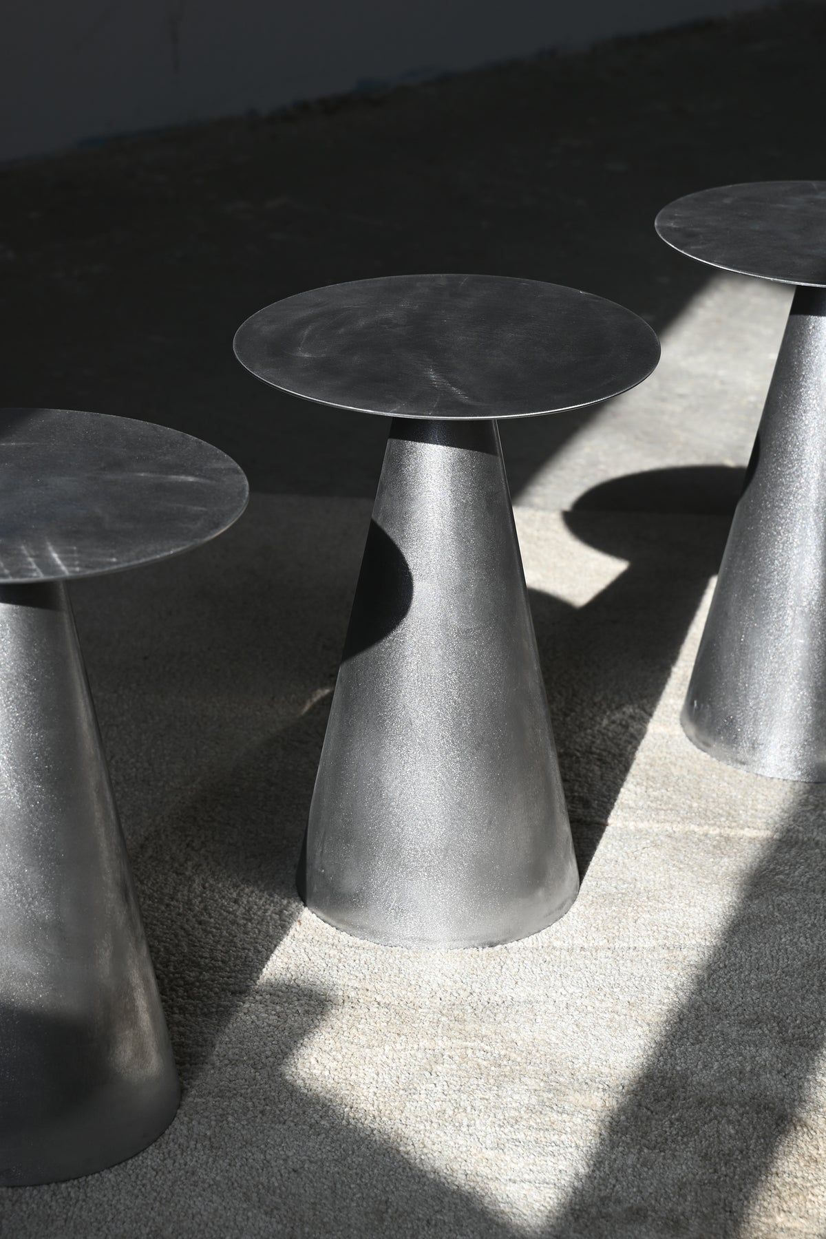 CHERRY stalen salontafel