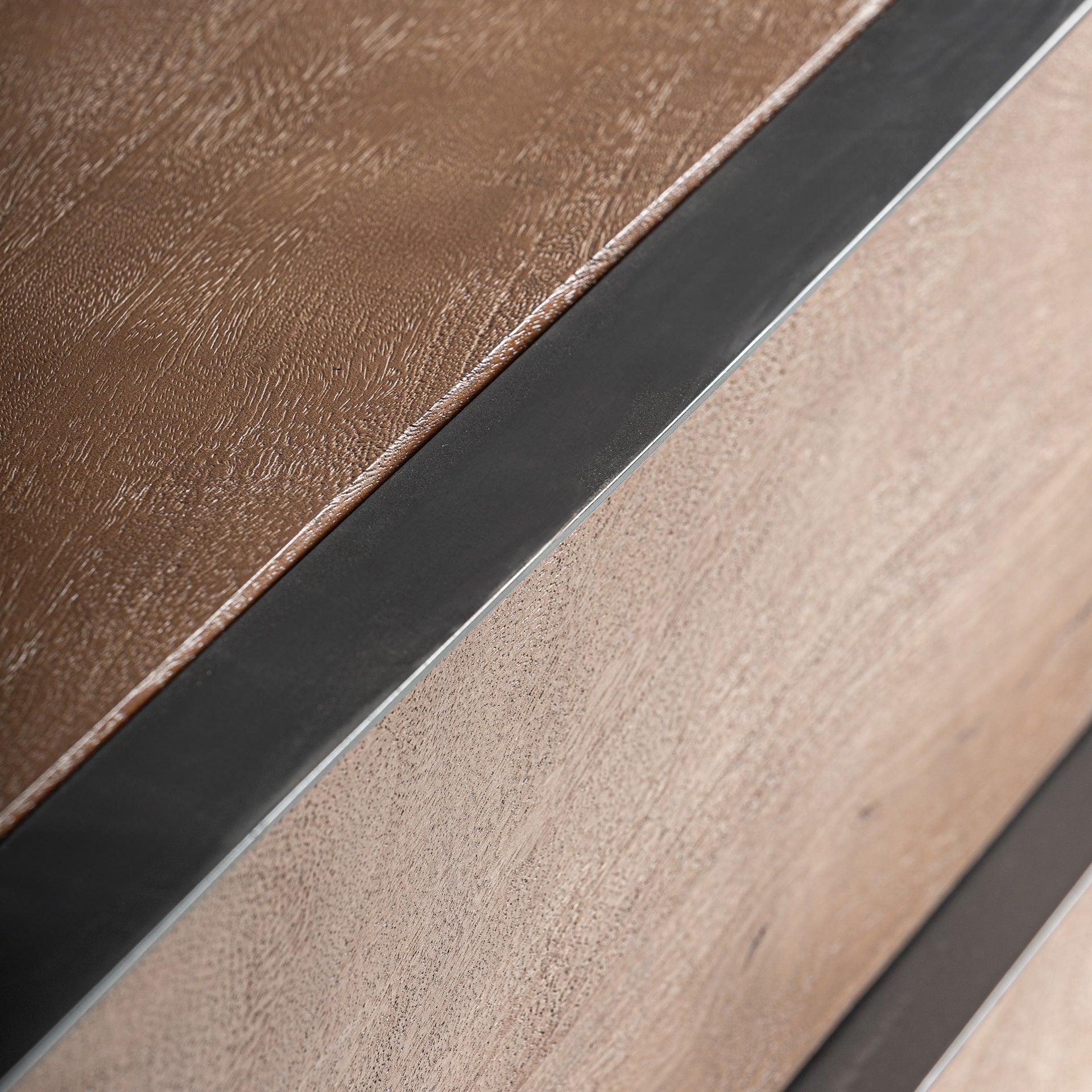 KILLEANY Chest of Drawers in Mango Wood with Metal Finish