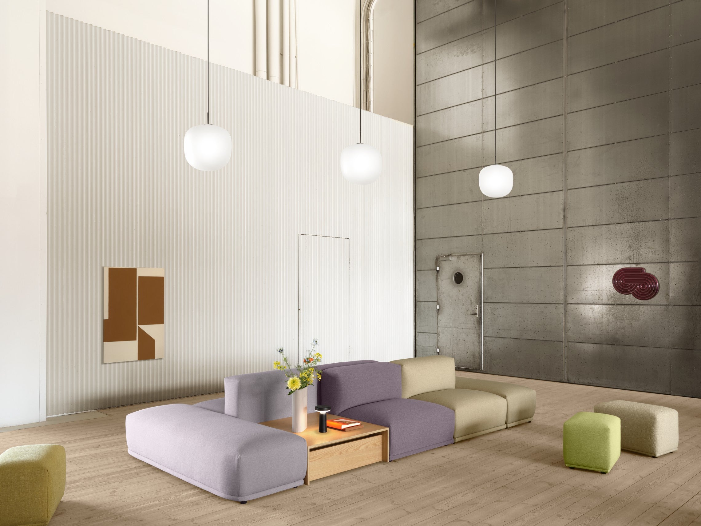 RIME black pendant lamp