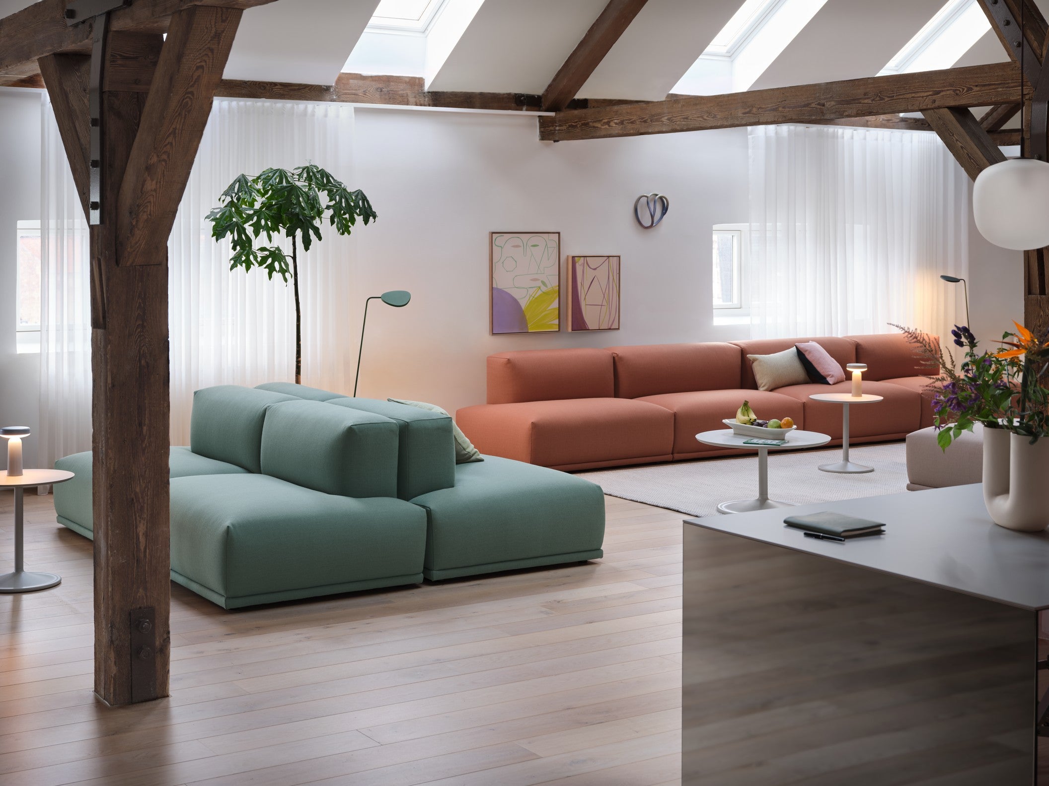 Couchtisch SOFT hellgrau